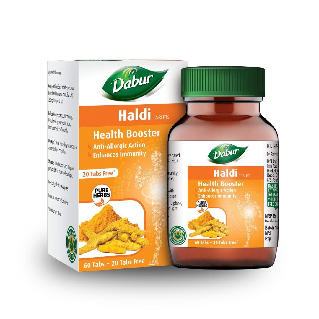 Haldi Tablet - Dabur
